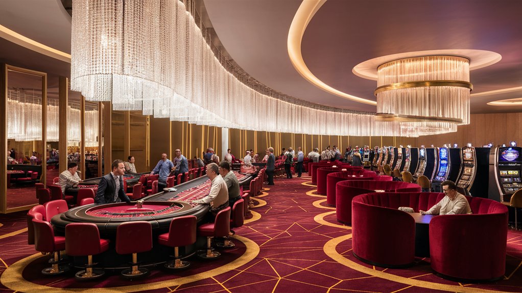 casino layout influences social gaming