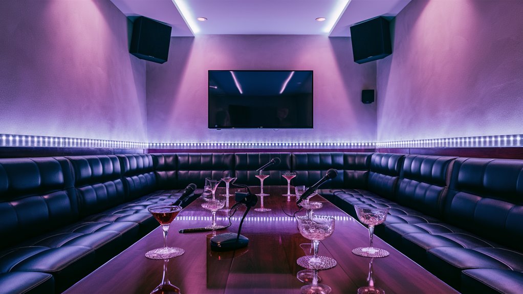 karaoke room experience features