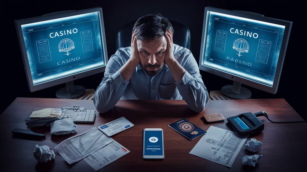 problems with account authentication