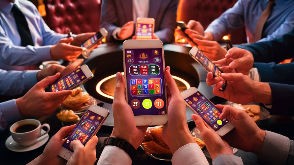 social chat promotes gambling