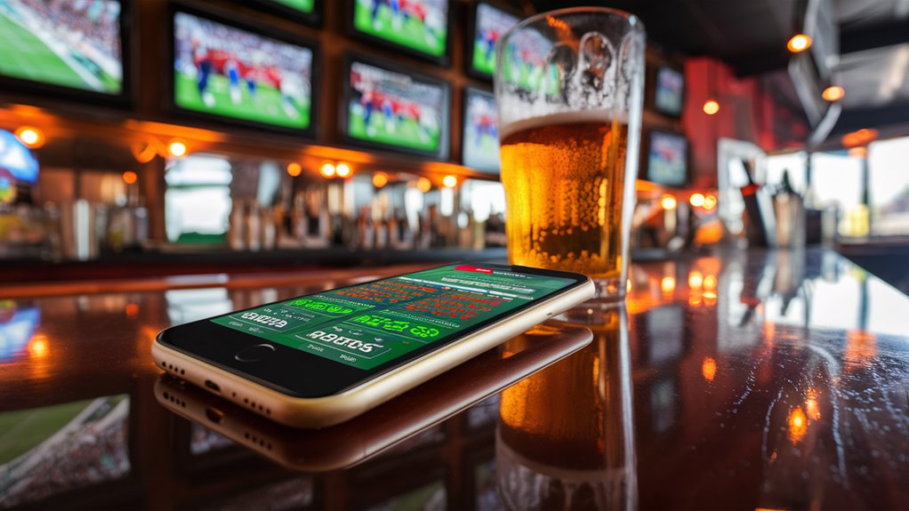 sports betting goes mobile