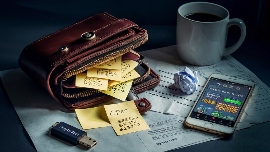 unsafe storage of digital currency