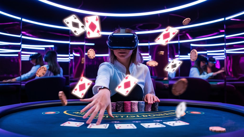 enter virtual gaming world